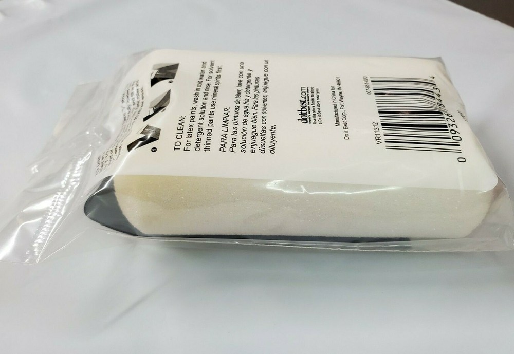 Do it Best 4" Foam Mini-Rollers, 2 Pack Refill (B)