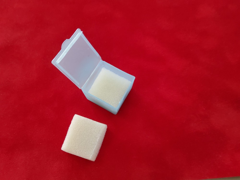 Dental Lab Packaging Plastic Box with Foam 100pc (Translucent)