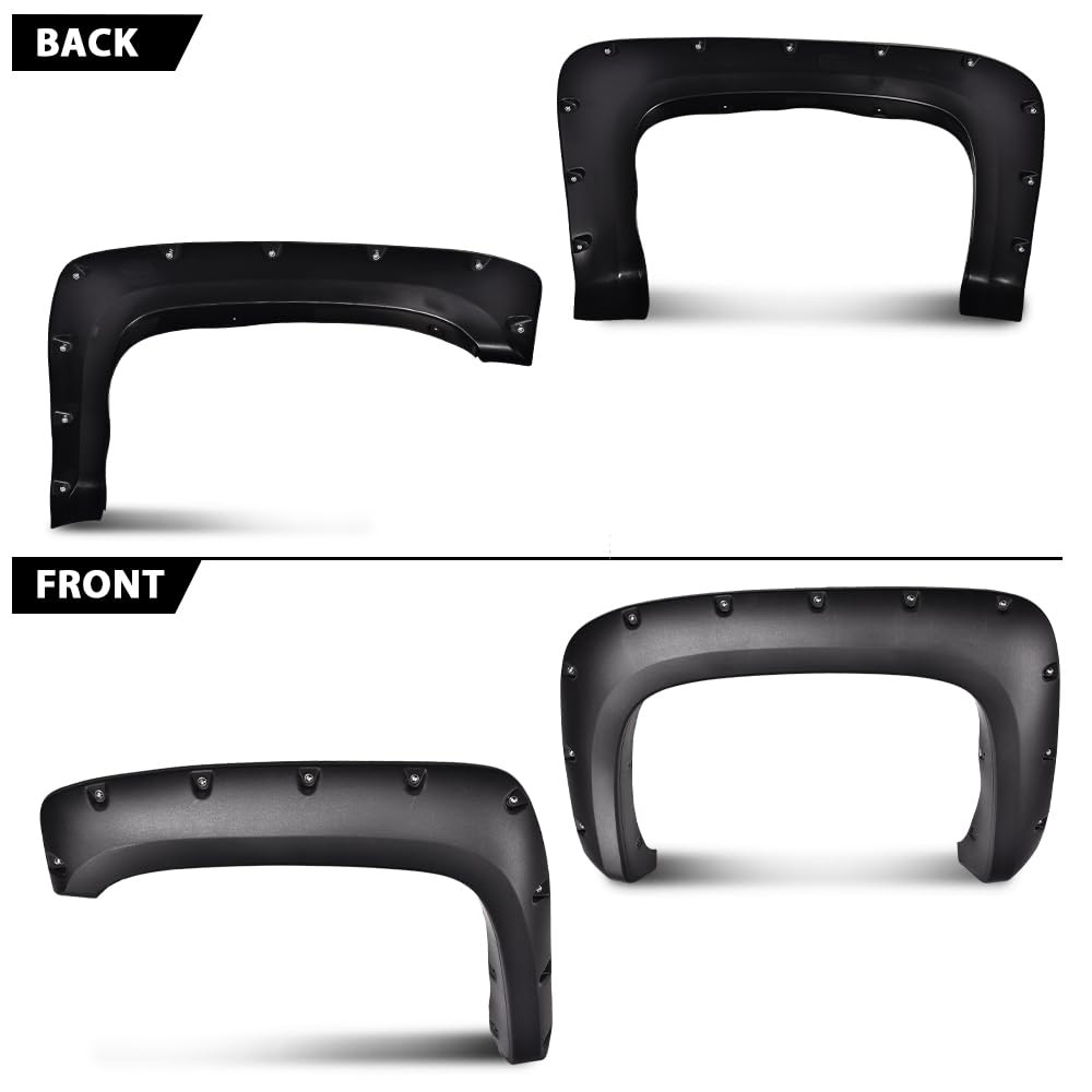Fender Flares 4PCS for Silverado 1500 2007-2013