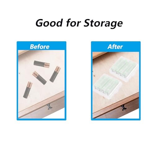 6pcs AAA Battery Storage Case Holder Box AA Battery Storage Case