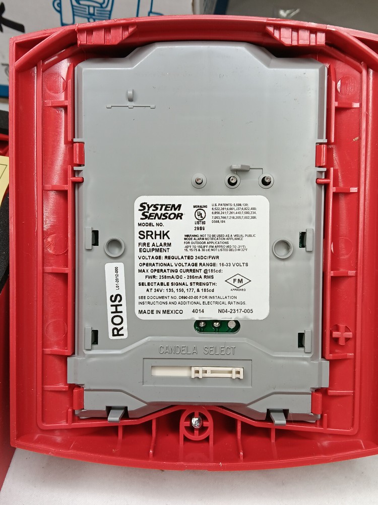 System Sensor SRHK Strobe, High-candela, Outdoor