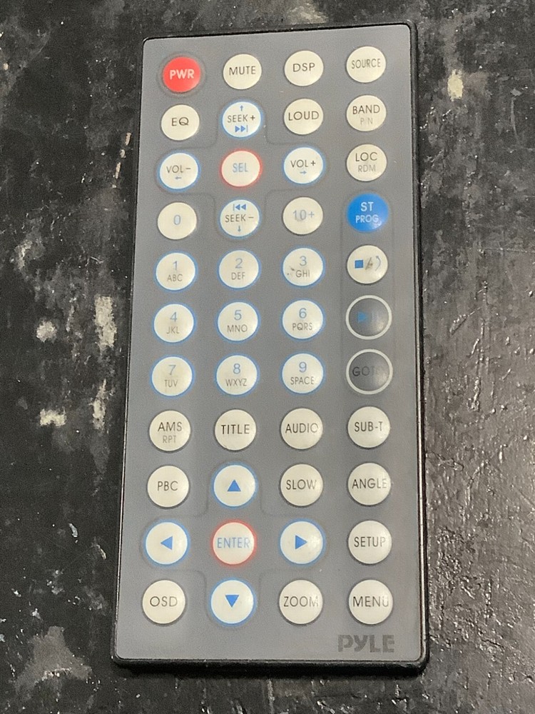 PYLE   PLTS79BT  REMOTE CONTROL FOR MODELS LISTING BELOW