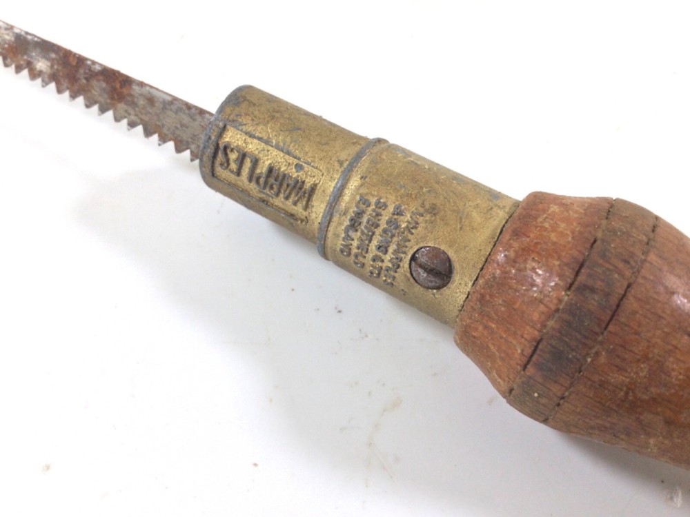 vintage MARPLES Pad Keyhole handle.