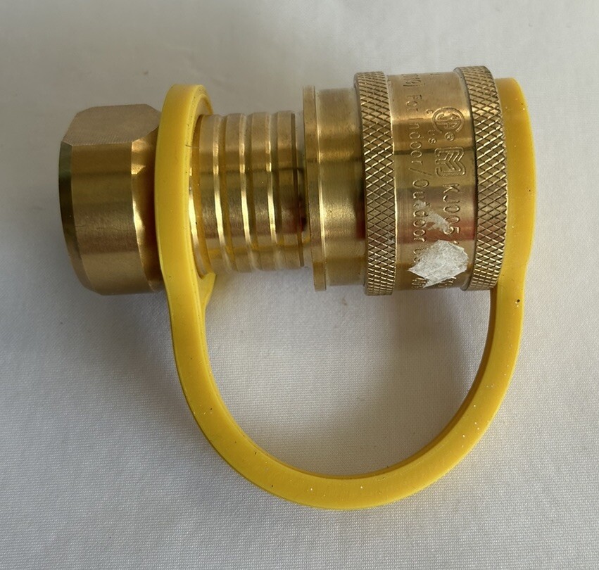 Gas Quick Connector Solid Brass Fitting KJ005