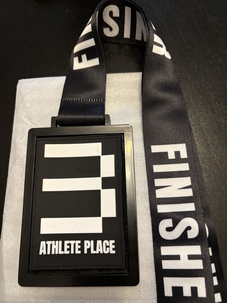 Number 3 Athlete Place Podium Patch