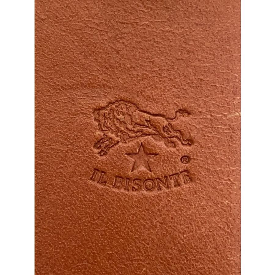 IL BISONTE Key Case Brown Women's