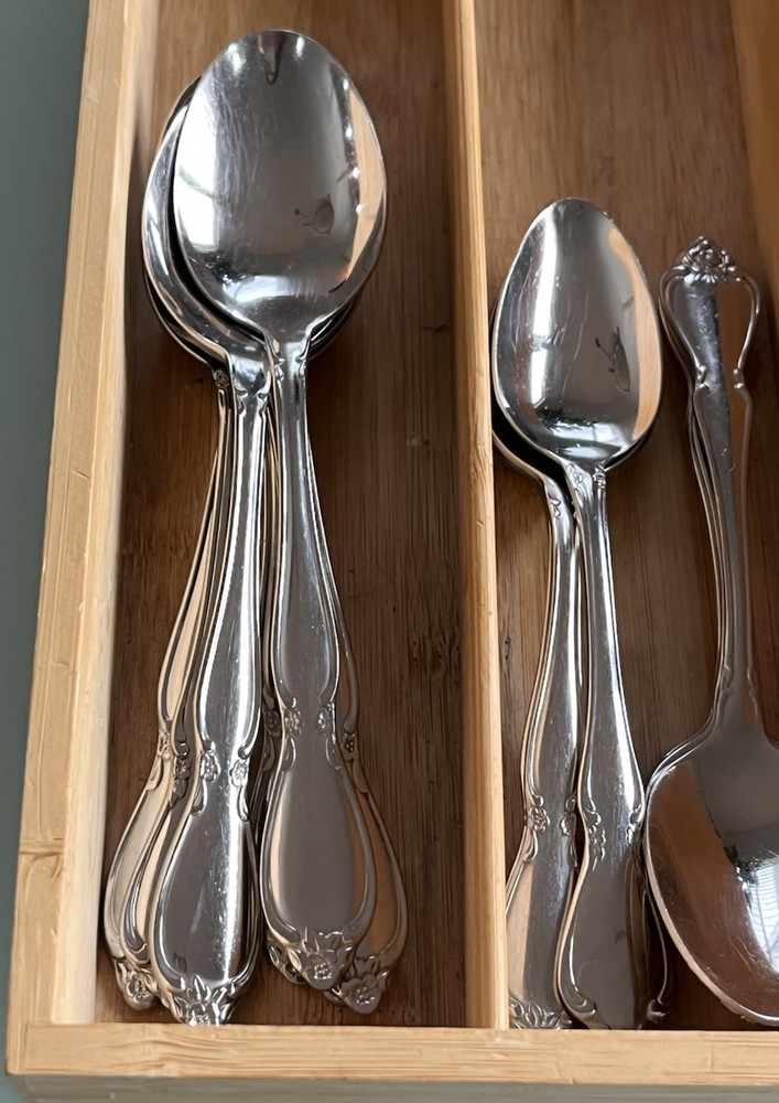 Oneida Community Chatelaine 49 piece Stainless Flatware Set *READ*