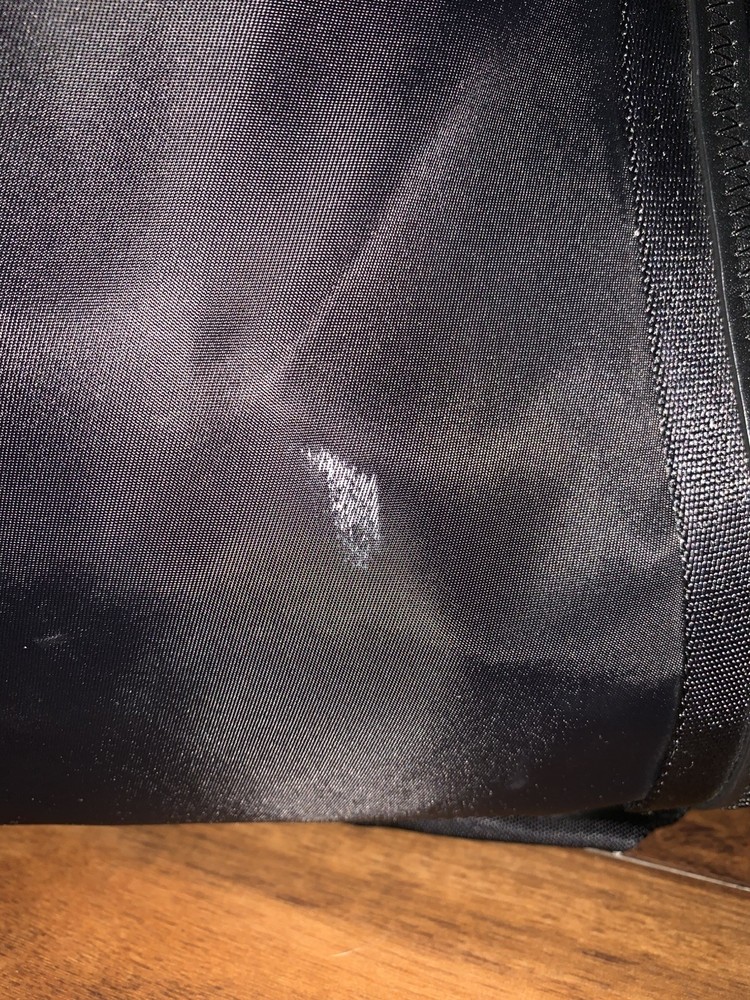 Cole Haan Black Shoulder Bag Adjustable Strap Drawstring With Inner Pockets 073