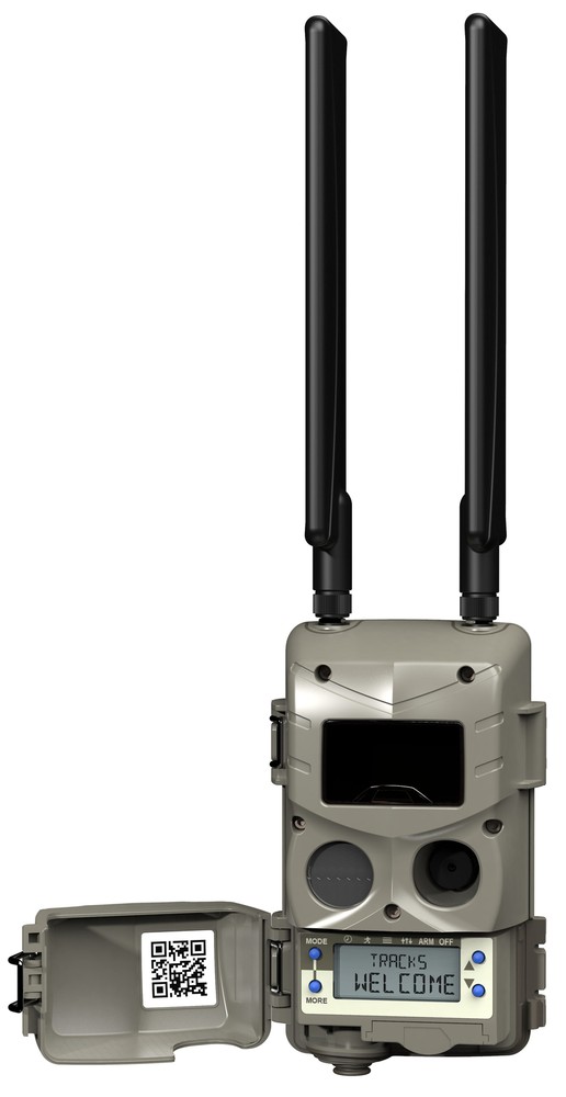 Cuddeback Tracks Black Flash Cell Camera Dual Carrier