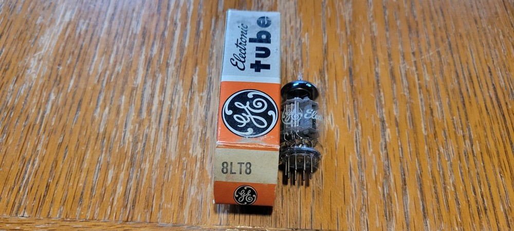 GE NOS 8LT8 Vacuum Tube Tested