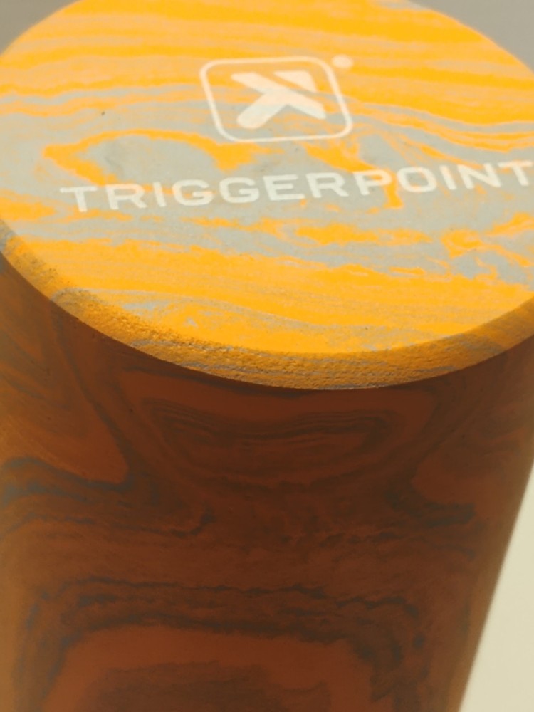 Trigger Point Core Foam Roller 12" Orange Marble New Muscle Therapy