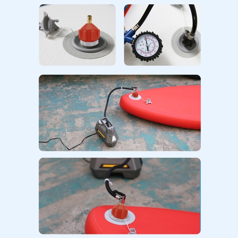 Inflatable Pump Adaptor Compressor Paddle Board Pump Adapter for Valve A