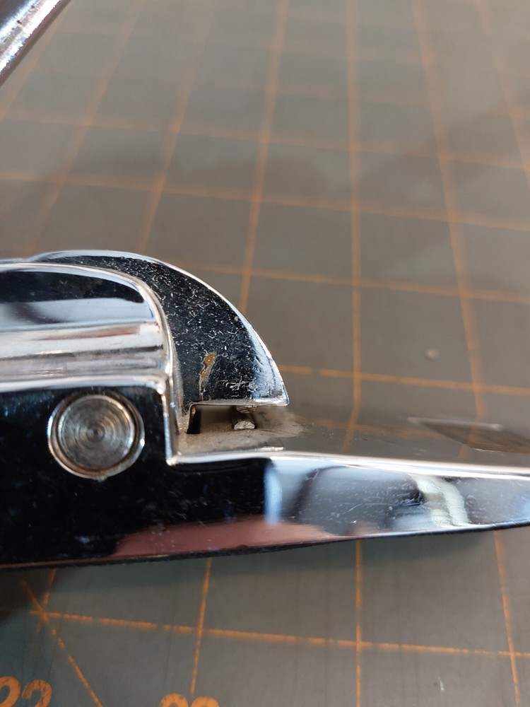 Metal Eagle Clipless Paper Fastener Stapleless Stapler 5" Vintage Works