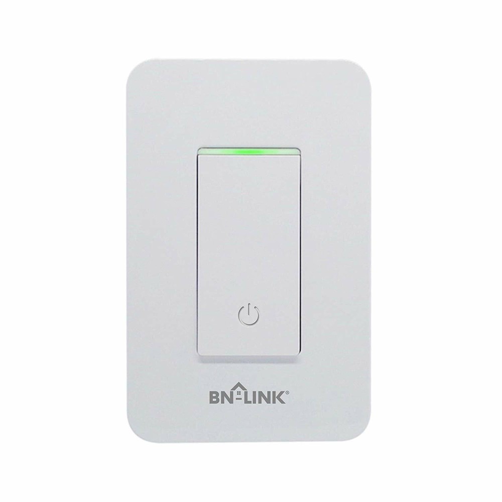 BN-LINK WIFI Smart In Wall Light Switch Compatible with Alexa/Google Assistant