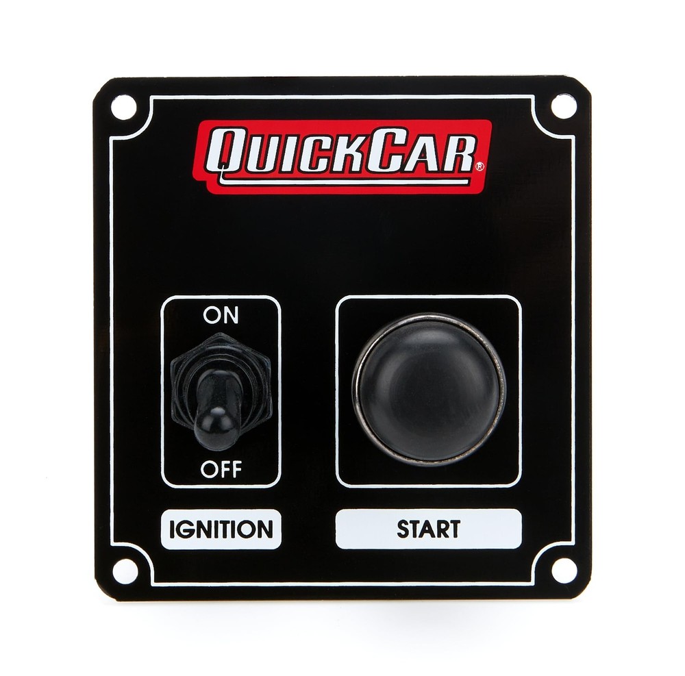 Quickcar Racing 50 802 Ignition Panel Black
