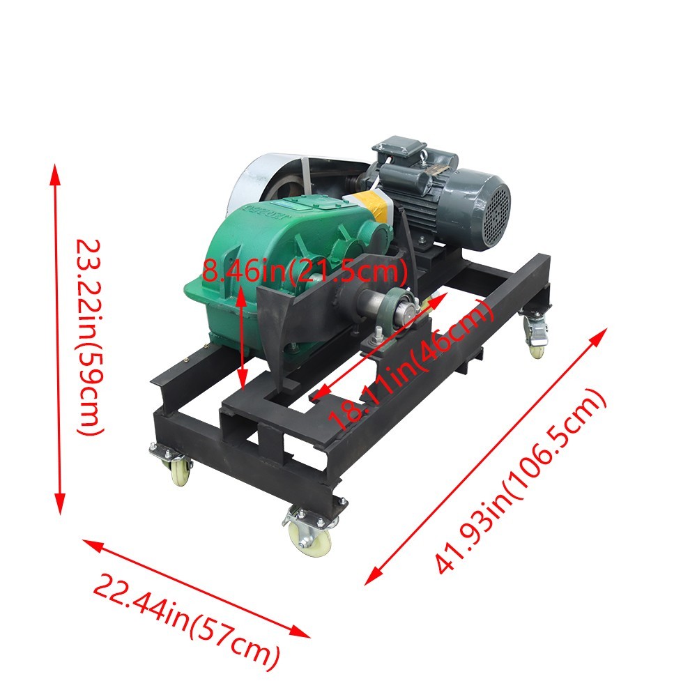 220V Automatic Wood Splitter Electric Log Splitters Wood Processing Machine 3KW