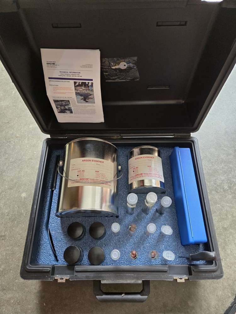 Sirchie Arson Investigation Solid Sampler Kit #AEC300