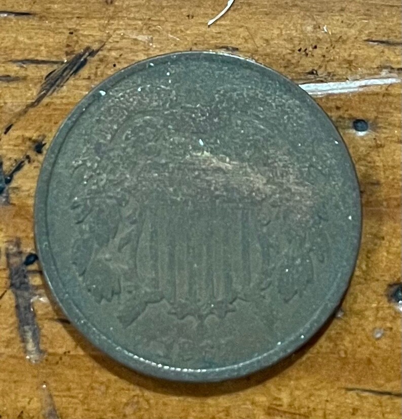 1867 Two Cent Piece U.S. Coin