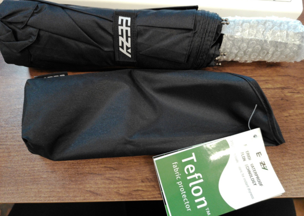 Eezy Double Canopy Travel Umbrella