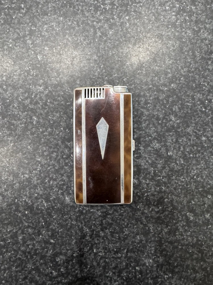 Ronson 'Pal' Vintage 1940s Cigarette Lighter and Case Combination Untested