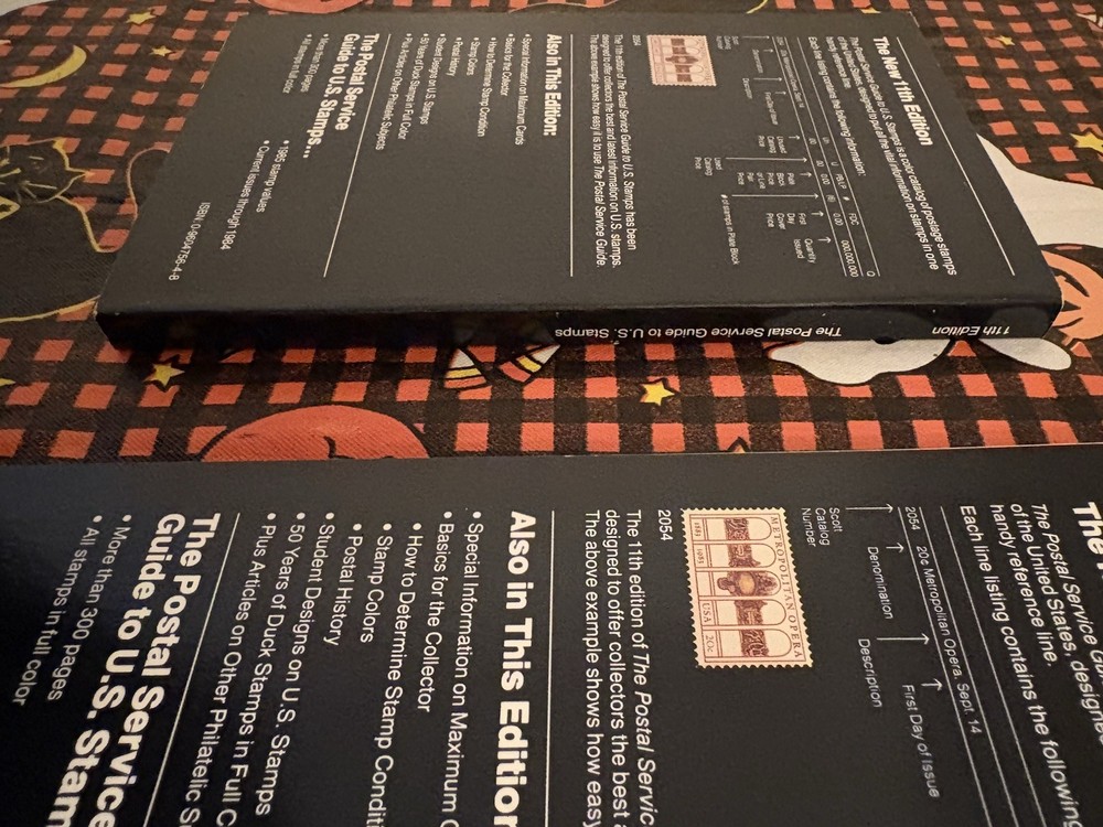 (2) Vintage NEW The Postal Service Guide to US Stamps 1985 Book *MINT Condition*