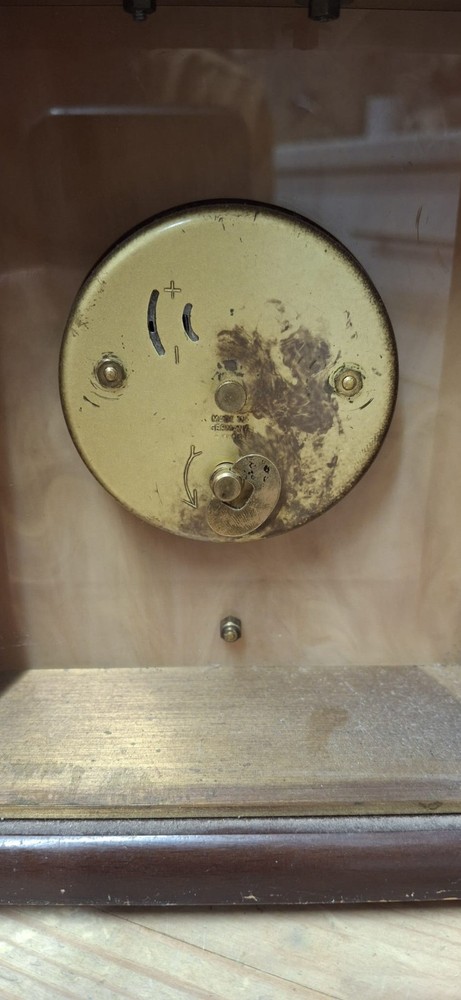 vintage metamec 8 day mantel clock