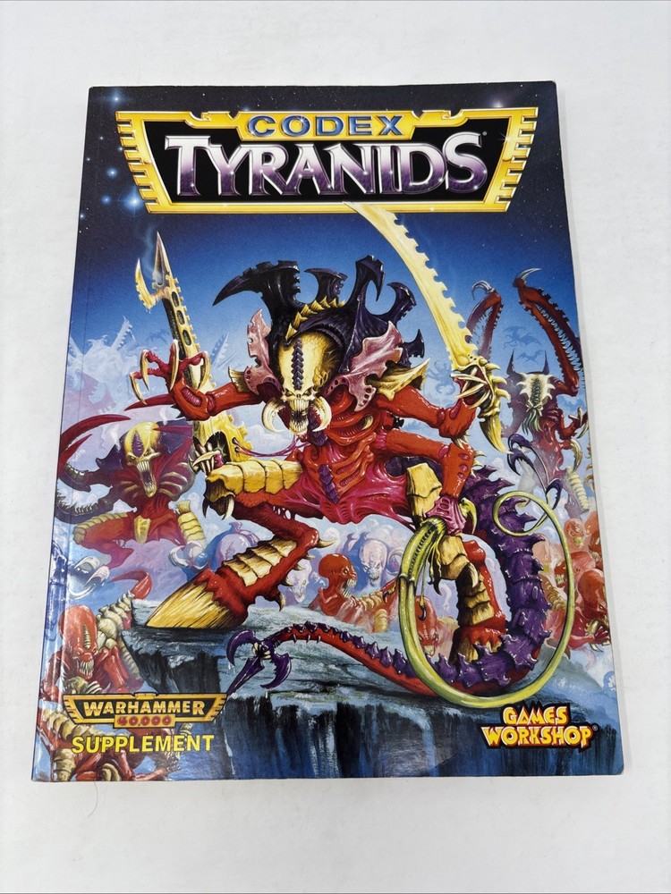 Games Workshop Paperback Codex Tyrandis Warhammer 40,000 Very Good Condition