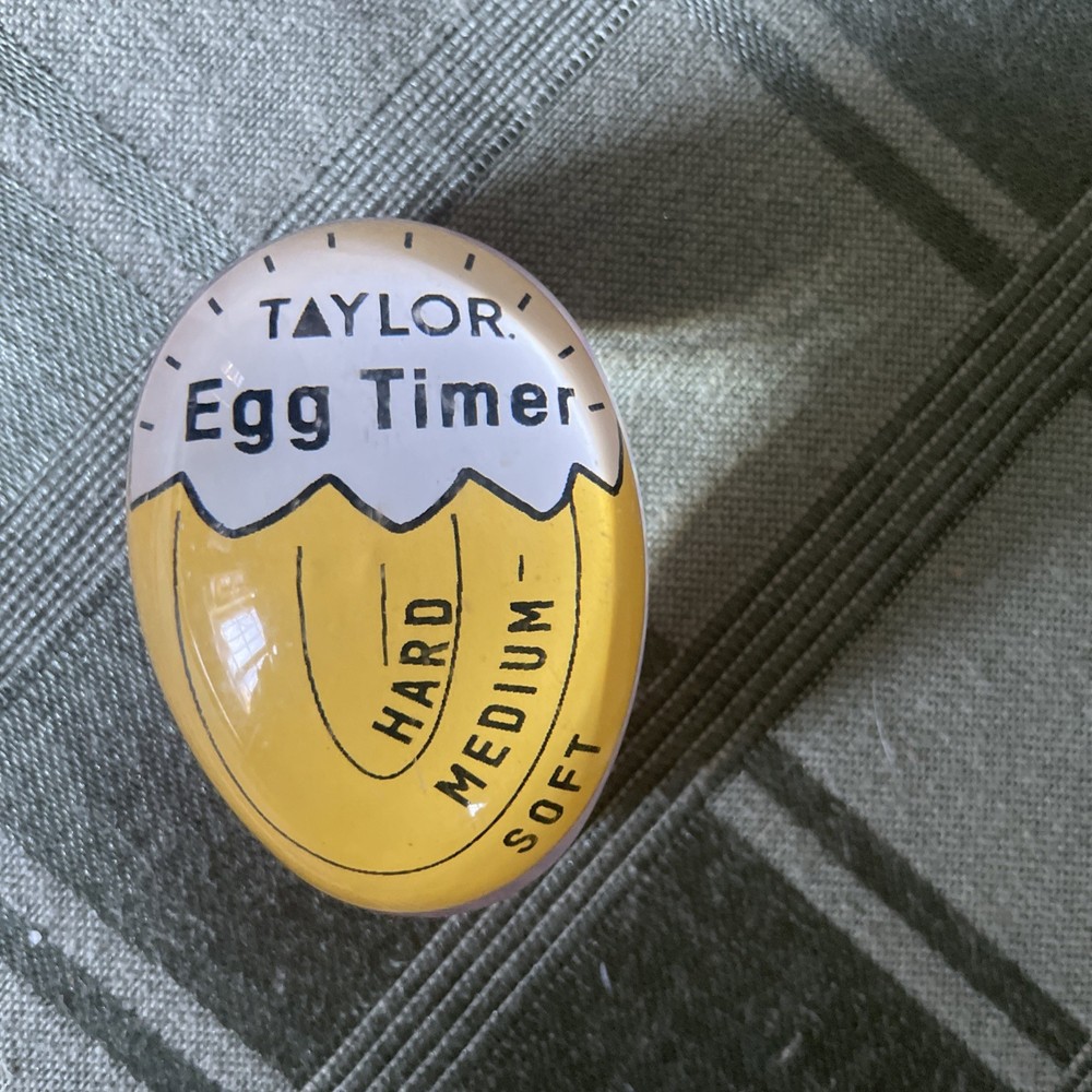 🥚 Egg Timer ⏲️Taylor Thermochromic Ink Changes Color Determines Egg Consistency