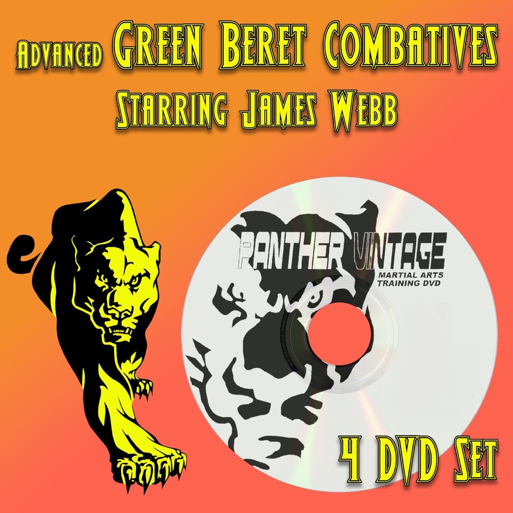 Advanced Green Beret Combatives starring James Webb (4 DVD Set)