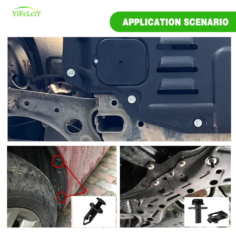 40pcs For Hyundai Elantra Body Bolts Unut Clips Engine Under Cover Splash Shield