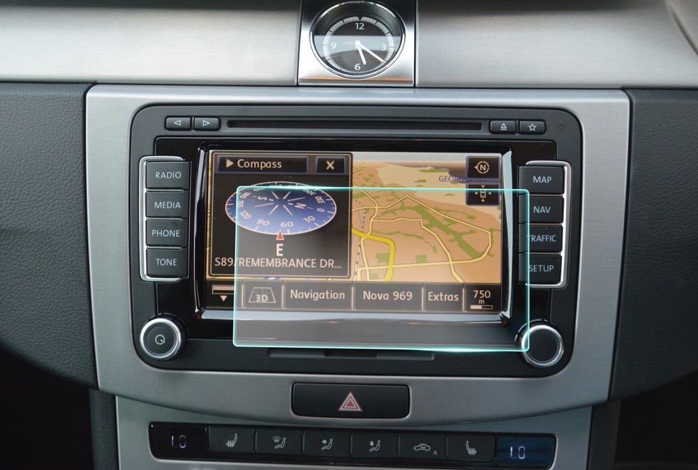 Crystal Clear Screen Protector for 2013 Volkswagen CC w/RNS 315 Navigation