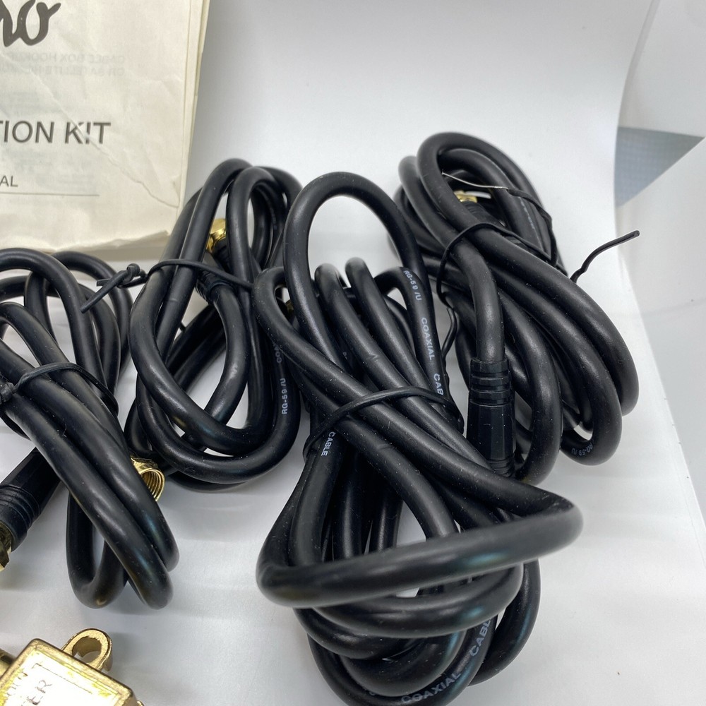 Allegro Deluxe Gold Plated Ends TV Hook Up Kit ALG458