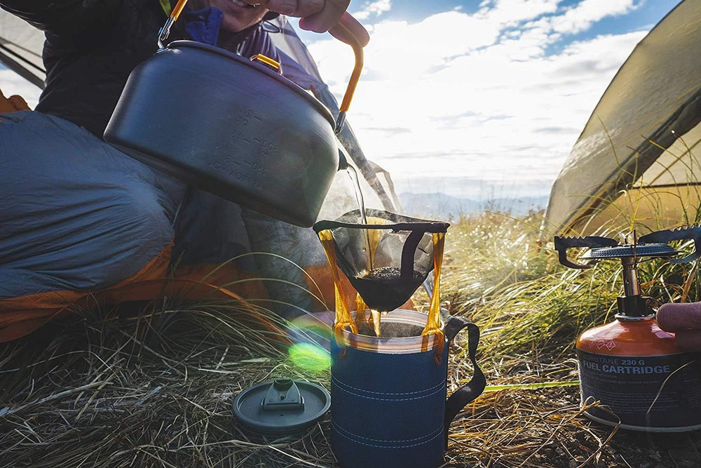 GSI Outdoors Ultralight Java Drip for Pour over Drip Coffee While Camping and Ba