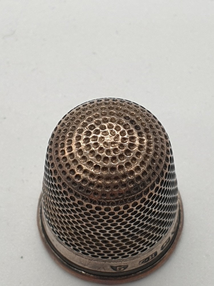 Charles Horner Silver Thimble Fully Hallmarked 1909 Size no.5 Antique