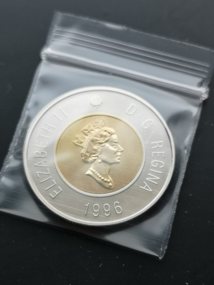 ***  CANADA  TOONIE  1996  ***  SPECIMEN ***