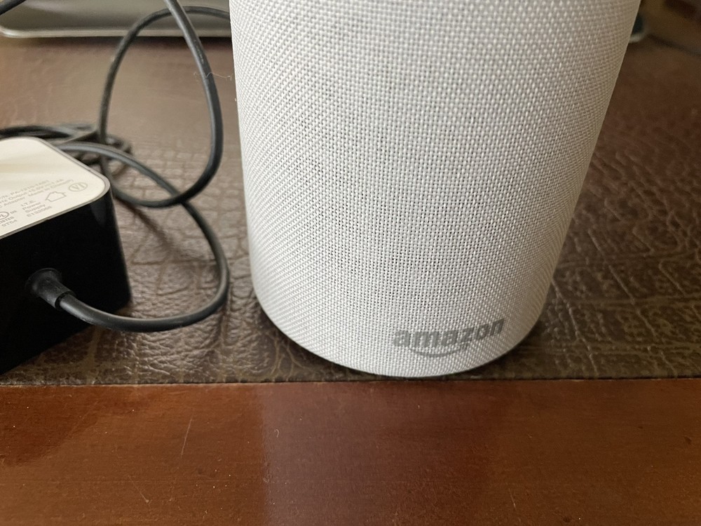 Amazon Echo 2nd Gen Smart Assistant Sandstone Fabric