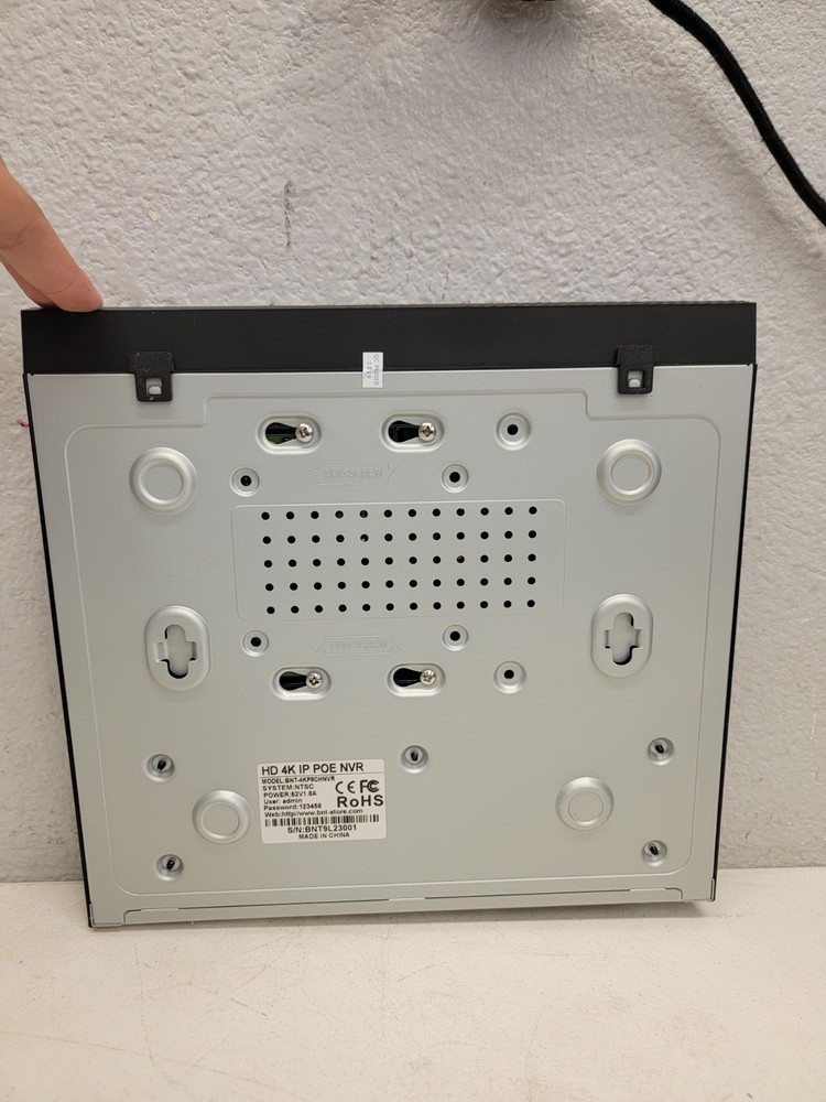 BNT HD 4 IP NVR 8 Channel Security Camera System 3 Cameras Only