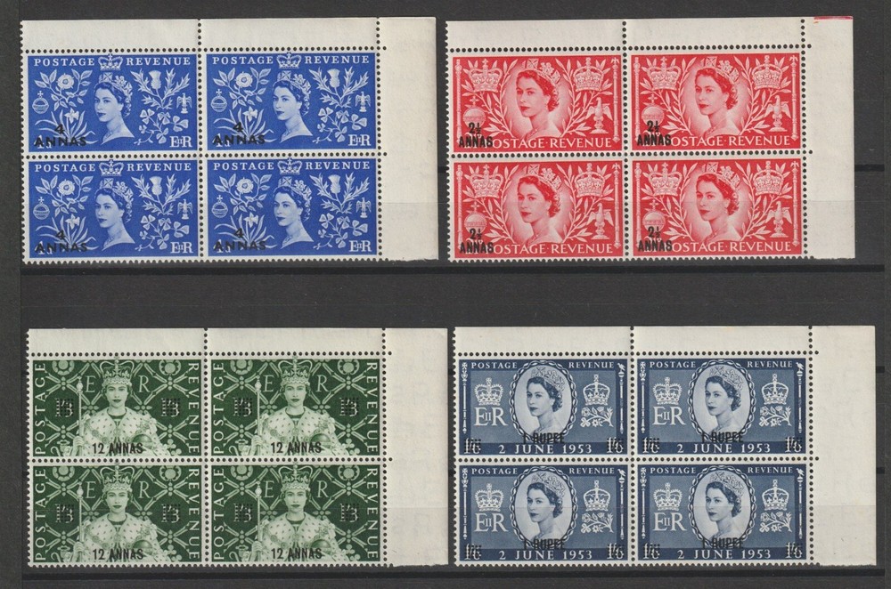 BPAEA 1953 SG 52/55 MNH