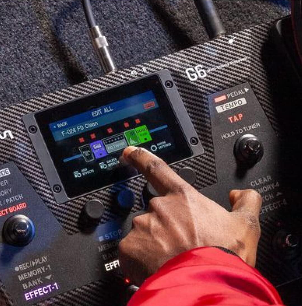 ZOOM G6 Guitar Multi Effects Processor Pedal Brand New