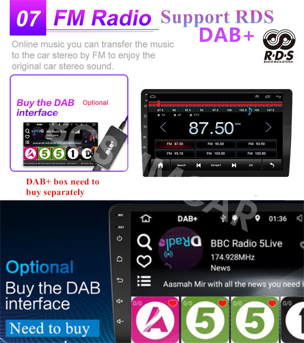 Fit For Mazda 6 2004-2015 Android 13 Car Radio Stereo GPS WIFI Bluetooth FM USB