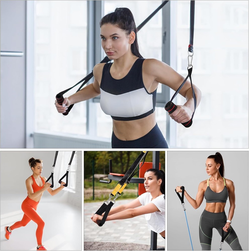 flintronic Exercise Handle, Resistance Bands Handle, Replacement Handle Attachme