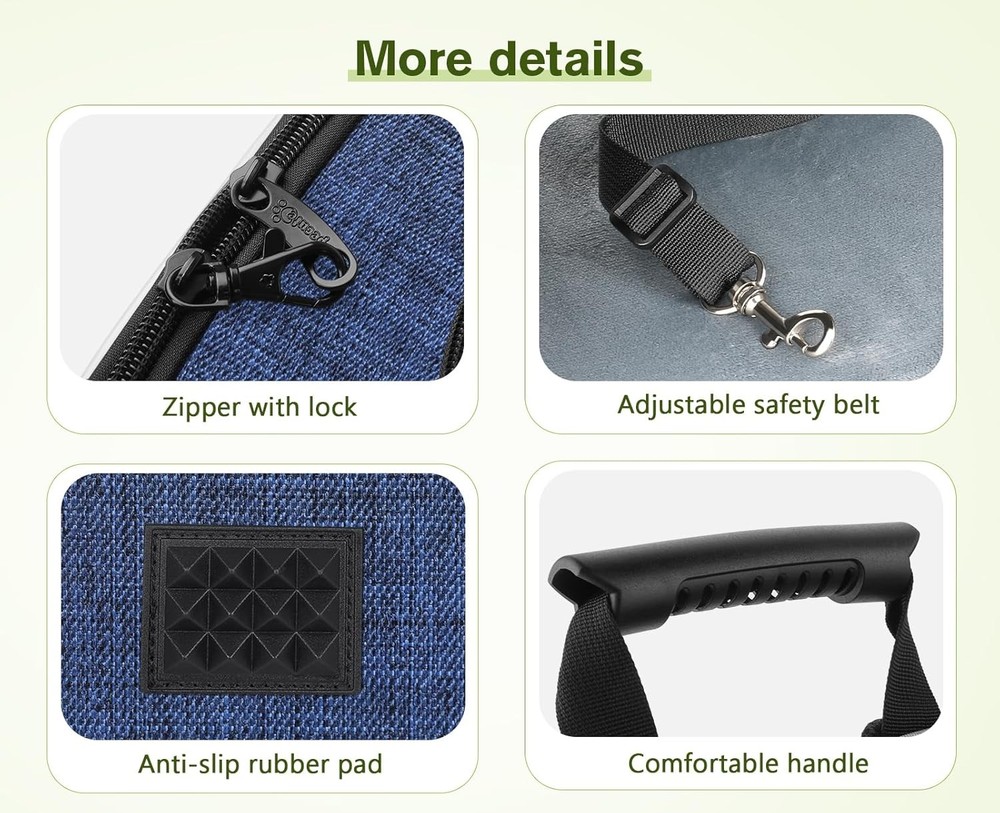 Pet Carrier Backpack, Cat Backpack Carrier, Expandable with Breathable