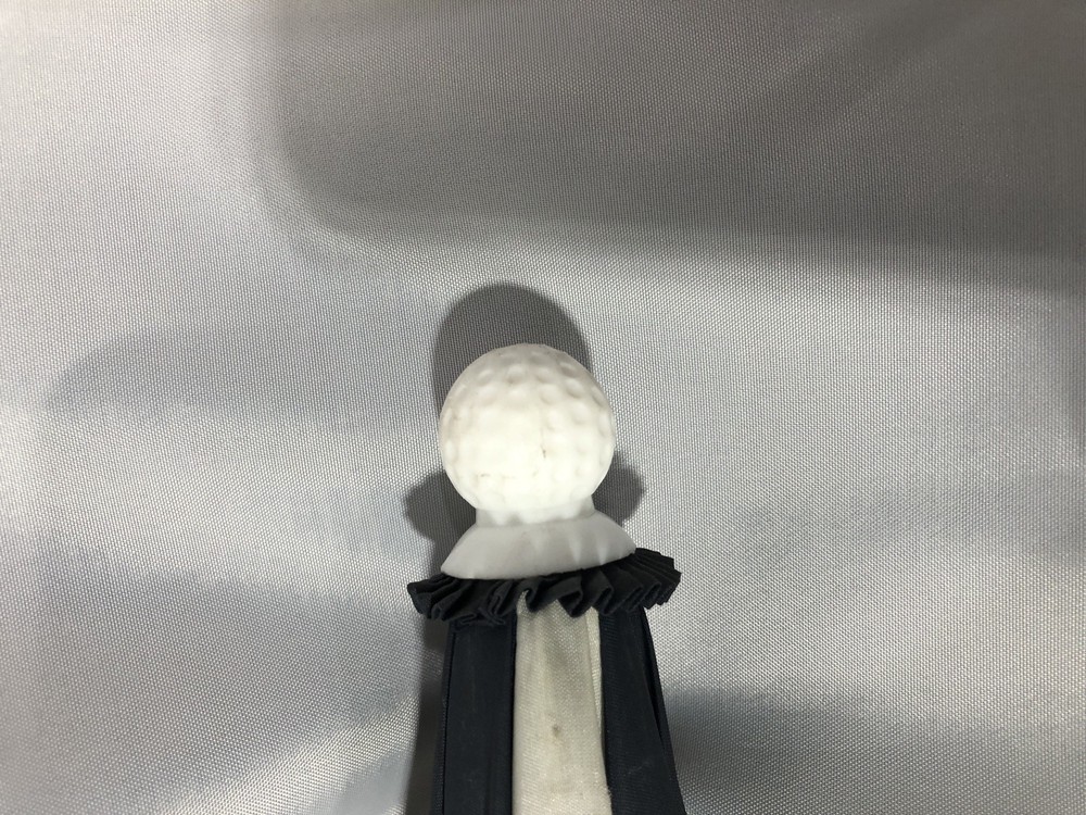 Drizzle Stick Golf Umbrella Navy Blue/ White