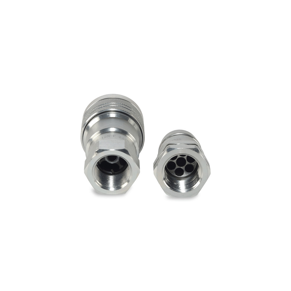 3/4″ AG Hydraulic Quick Couplers Set - 3/4″ NPT Thread