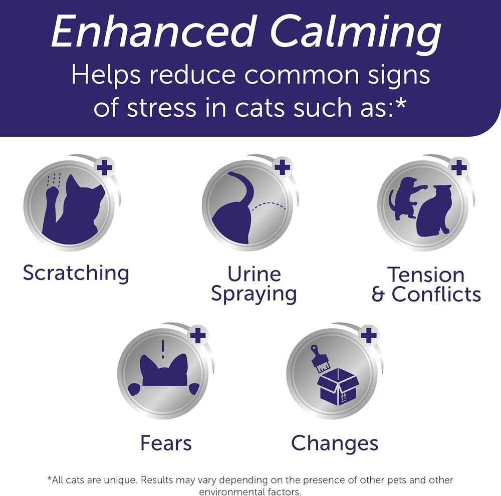 Optimum Cat Calming Diffuser Starter Kit - 48ml, Covers 700 Sq Ft, Silent