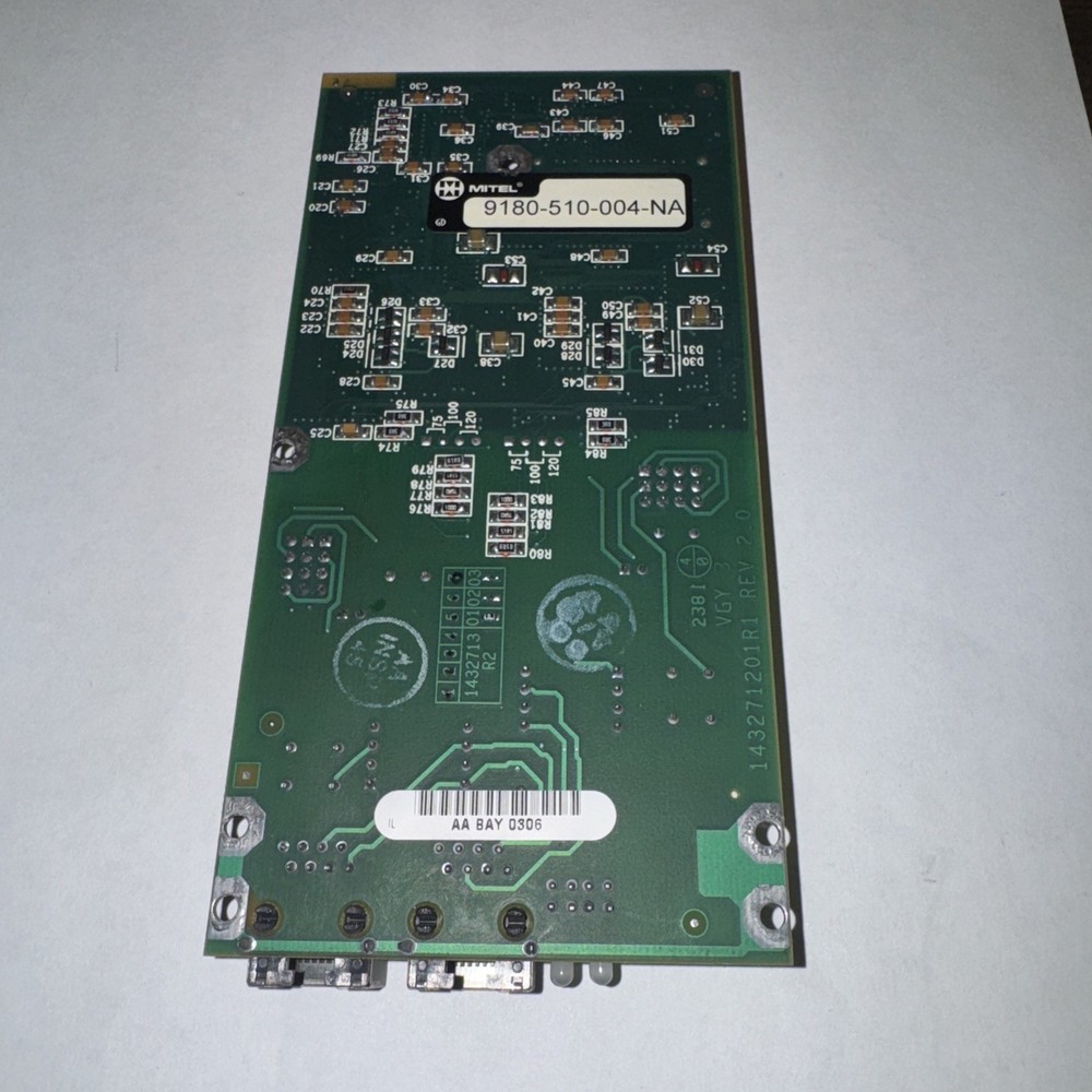 Mitel 9180-510-004 T1/E1 MMC Module For SX-200 System *Tested*