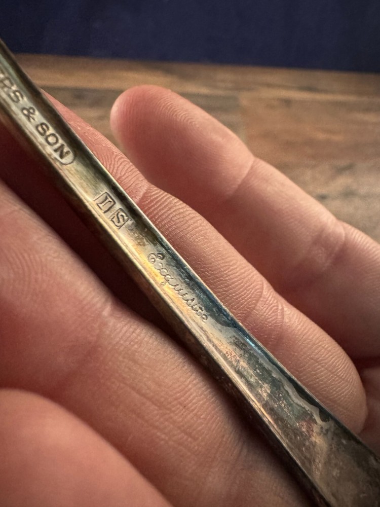 Wm Rogers & Son Silverplated Soup Spoon Exquisite Pattern