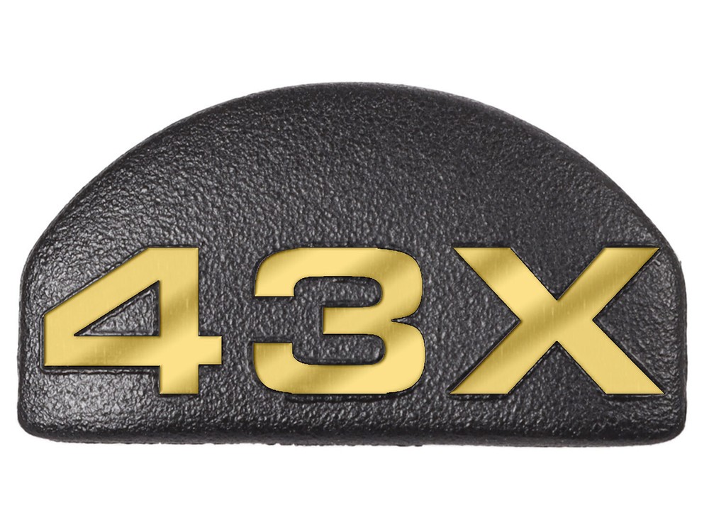 Pearce Grip for Glock 43X Grip Frame Plug Insert PG-FI48, Gold