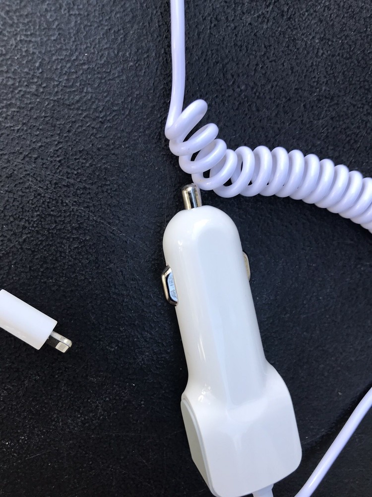 3 In 1 Car Charger Cable Type-A Type-C Micro USB Fast Charging Adapter