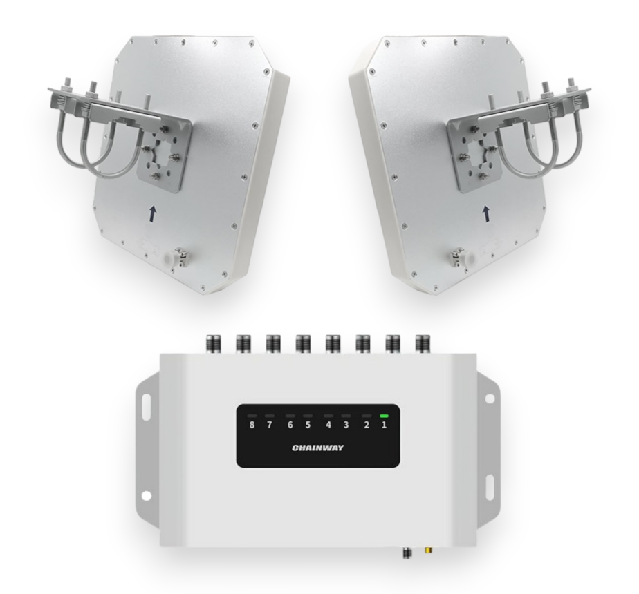 Chainway U300 Fixed-Mount RFID Reader Portal, Android-based, Panel Antennas!🔥⭐